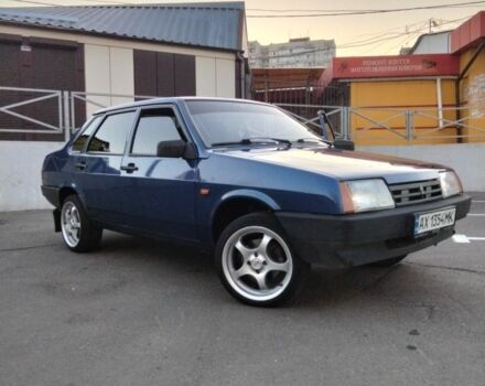 Синий ВАЗ 21099, объемом двигателя 1.6 л и пробегом 270 тыс. км за 2400 $, фото 1 на Automoto.ua