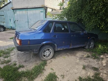 Синий ВАЗ 21099, объемом двигателя 0 л и пробегом 160 тыс. км за 999 $, фото 1 на Automoto.ua