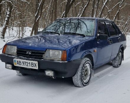Синій ВАЗ 21099, об'ємом двигуна 1.6 л та пробігом 136 тис. км за 1200 $, фото 1 на Automoto.ua