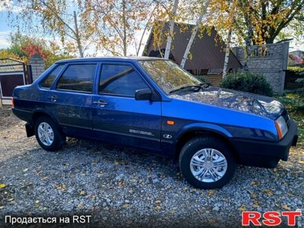 Синий ВАЗ 21099, объемом двигателя 1.6 л и пробегом 168 тыс. км за 2300 $, фото 1 на Automoto.ua