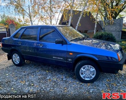 Синий ВАЗ 21099, объемом двигателя 1.6 л и пробегом 168 тыс. км за 2300 $, фото 1 на Automoto.ua