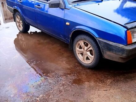 Синій ВАЗ 21099, об'ємом двигуна 1.6 л та пробігом 270 тис. км за 1650 $, фото 1 на Automoto.ua