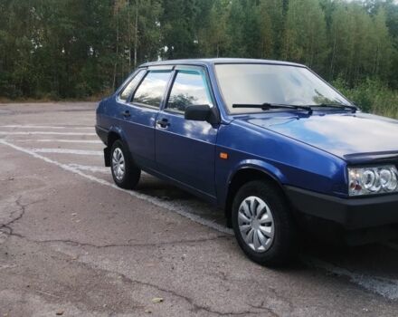 Синий ВАЗ 21099, объемом двигателя 1.6 л и пробегом 178 тыс. км за 1750 $, фото 1 на Automoto.ua