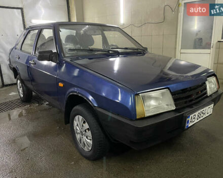 Синій ВАЗ 21099, об'ємом двигуна 1.6 л та пробігом 250 тис. км за 1200 $, фото 1 на Automoto.ua