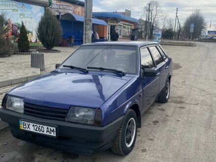 Синій ВАЗ 21099, об'ємом двигуна 1.6 л та пробігом 160 тис. км за 1200 $, фото 1 на Automoto.ua