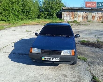 Синий ВАЗ 21099, объемом двигателя 1.6 л и пробегом 339 тыс. км за 1200 $, фото 1 на Automoto.ua