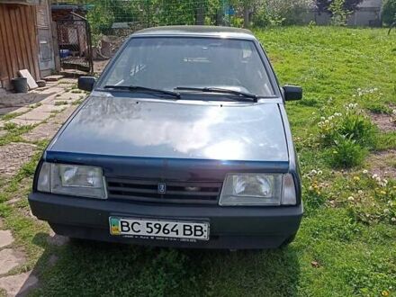 Синий ВАЗ 21099, объемом двигателя 1.6 л и пробегом 860 тыс. км за 2600 $, фото 1 на Automoto.ua