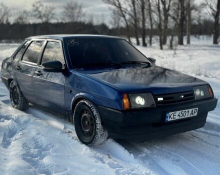 Синій ВАЗ 21099, об'ємом двигуна 1.6 л та пробігом 248 тис. км за 2300 $, фото 1 на Automoto.ua