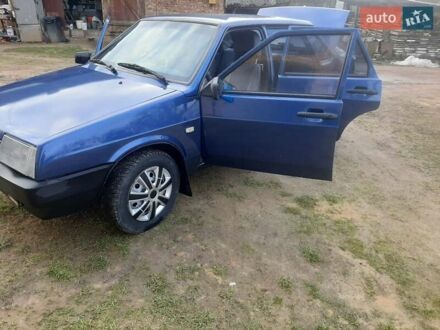 ВАЗ 21099 2007 в Мостисках на Automoto.ua Синий ВАЗ 21099, объемом двигателя 1.59 л и пробегом 172 тыс. км за 2000 $, фото 1 на Automoto.ua