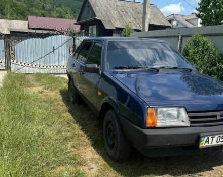 Синий ВАЗ 21099, объемом двигателя 1.6 л и пробегом 123 тыс. км за 1900 $, фото 1 на Automoto.ua