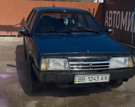 Синій ВАЗ 21099, об'ємом двигуна 1.5 л та пробігом 3 тис. км за 406 $, фото 1 на Automoto.ua