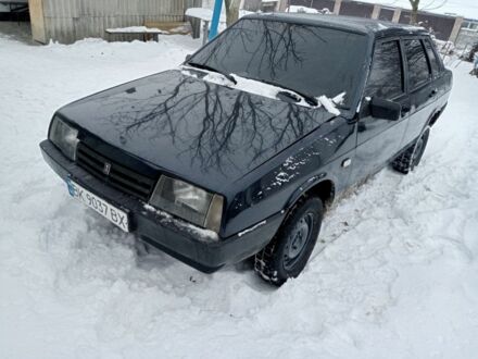 Синий ВАЗ 21099, объемом двигателя 1.6 л и пробегом 170 тыс. км за 1700 $, фото 1 на Automoto.ua