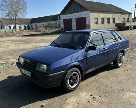 Синій ВАЗ 21099, об'ємом двигуна 1.6 л та пробігом 160 тис. км за 1350 $, фото 1 на Automoto.ua
