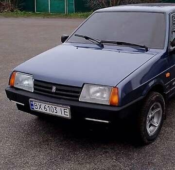 Синий ВАЗ 21099, объемом двигателя 1.6 л и пробегом 195 тыс. км за 2150 $, фото 1 на Automoto.ua