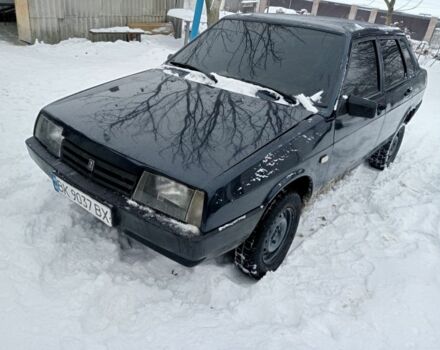Синій ВАЗ 21099, об'ємом двигуна 1.6 л та пробігом 170 тис. км за 1600 $, фото 1 на Automoto.ua