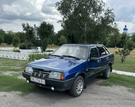 Синий ВАЗ 21099, объемом двигателя 1.5 л и пробегом 227 тыс. км за 1500 $, фото 1 на Automoto.ua