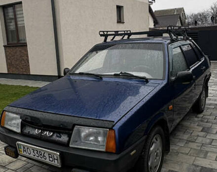 Синий ВАЗ 21099, объемом двигателя 1.6 л и пробегом 163 тыс. км за 2450 $, фото 1 на Automoto.ua