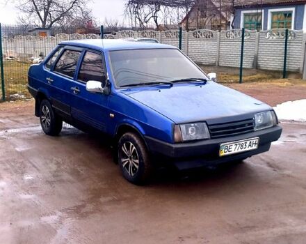 Синій ВАЗ 21099, об'ємом двигуна 1.6 л та пробігом 280 тис. км за 1000 $, фото 1 на Automoto.ua