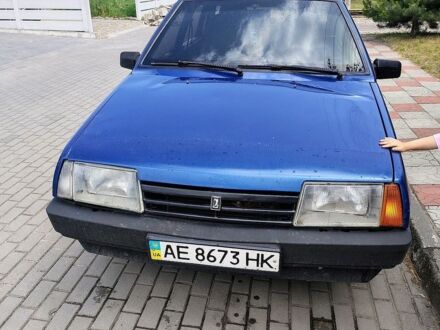 Синий ВАЗ 21099, объемом двигателя 1.6 л и пробегом 199 тыс. км за 1291 $, фото 1 на Automoto.ua
