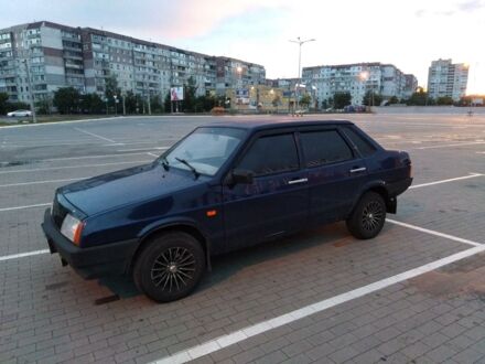 Синий ВАЗ 21099, объемом двигателя 1.6 л и пробегом 1 тыс. км за 2300 $, фото 1 на Automoto.ua