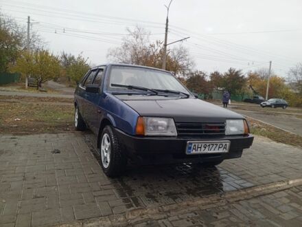Синий ВАЗ 21099, объемом двигателя 1.5 л и пробегом 210 тыс. км за 100000 $, фото 1 на Automoto.ua