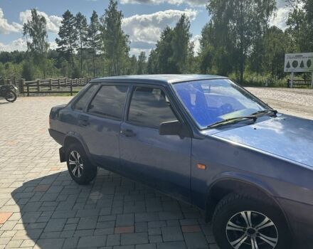 Синий ВАЗ 21099, объемом двигателя 1.6 л и пробегом 180 тыс. км за 2100 $, фото 1 на Automoto.ua