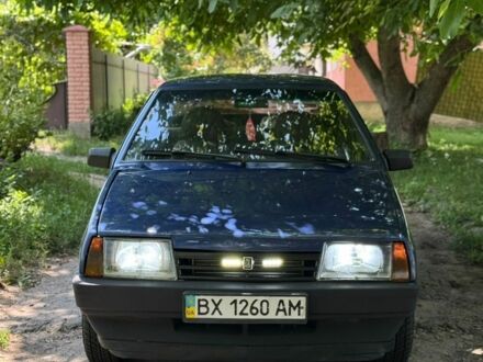Синий ВАЗ 21099, объемом двигателя 1.6 л и пробегом 170 тыс. км за 1599 $, фото 1 на Automoto.ua