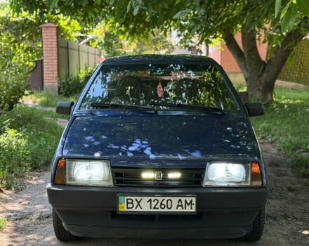 Синий ВАЗ 21099, объемом двигателя 1.6 л и пробегом 170 тыс. км за 1599 $, фото 1 на Automoto.ua