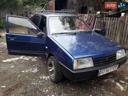 ВАЗ 21099 2007 в Рахове на Automoto.ua Синий ВАЗ 21099, объемом двигателя 1.6 л и пробегом 300 тыс. км за 1900 $, фото 1 на Automoto.ua