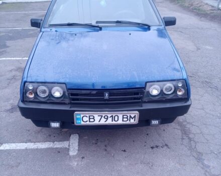 Синий ВАЗ 21099, объемом двигателя 1.6 л и пробегом 202 тыс. км за 2100 $, фото 1 на Automoto.ua