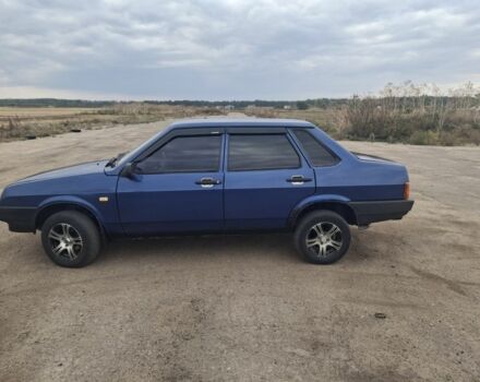 Синий ВАЗ 21099, объемом двигателя 0 л и пробегом 345 тыс. км за 1850 $, фото 1 на Automoto.ua