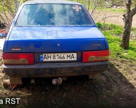 Синий ВАЗ 21099, объемом двигателя 1.6 л и пробегом 150 тыс. км за 910 $, фото 1 на Automoto.ua