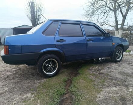 Синій ВАЗ 21099, об'ємом двигуна 1 л та пробігом 94 тис. км за 2950 $, фото 1 на Automoto.ua