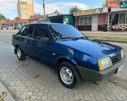Синий ВАЗ 21099, объемом двигателя 1.6 л и пробегом 304 тыс. км за 1950 $, фото 1 на Automoto.ua