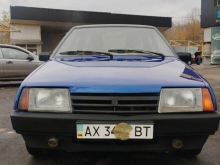 Синий ВАЗ 21099, объемом двигателя 1.6 л и пробегом 159 тыс. км за 2200 $, фото 1 на Automoto.ua