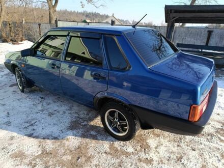 Синий ВАЗ 21099, объемом двигателя 1.6 л и пробегом 95 тыс. км за 2650 $, фото 1 на Automoto.ua