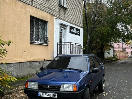 Синій ВАЗ 21099, об'ємом двигуна 1.6 л та пробігом 150 тис. км за 3200 $, фото 1 на Automoto.ua