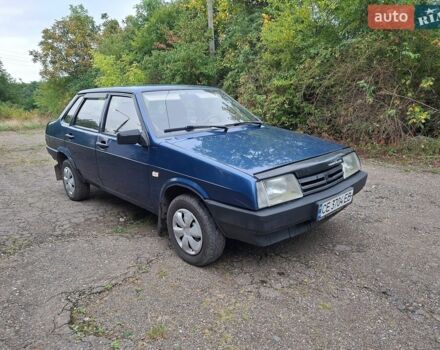 Синій ВАЗ 21099, об'ємом двигуна 1.6 л та пробігом 300 тис. км за 1200 $, фото 1 на Automoto.ua