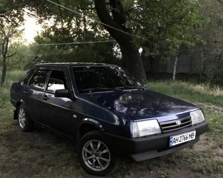 Синій ВАЗ 21099, об'ємом двигуна 1.6 л та пробігом 93 тис. км за 1682 $, фото 1 на Automoto.ua