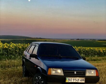 Синий ВАЗ 21099, объемом двигателя 1.6 л и пробегом 2 тыс. км за 1500 $, фото 1 на Automoto.ua