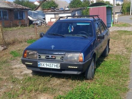 Синій ВАЗ 21099, об'ємом двигуна 1.6 л та пробігом 212 тис. км за 1602 $, фото 1 на Automoto.ua