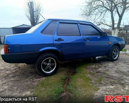Синій ВАЗ 21099, об'ємом двигуна 1.6 л та пробігом 94 тис. км за 2850 $, фото 1 на Automoto.ua