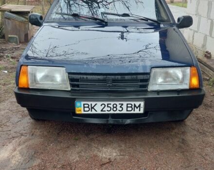 Синий ВАЗ 21099, объемом двигателя 1.6 л и пробегом 2 тыс. км за 1500 $, фото 1 на Automoto.ua