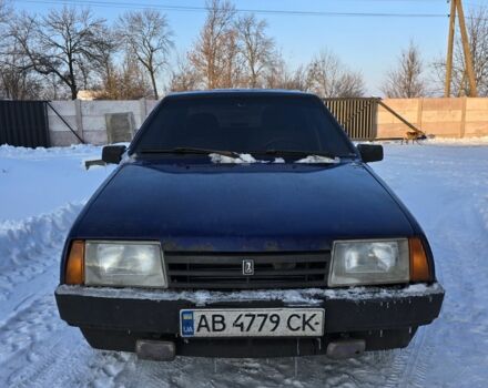 Синій ВАЗ 21099, об'ємом двигуна 1.6 л та пробігом 380 тис. км за 1200 $, фото 1 на Automoto.ua