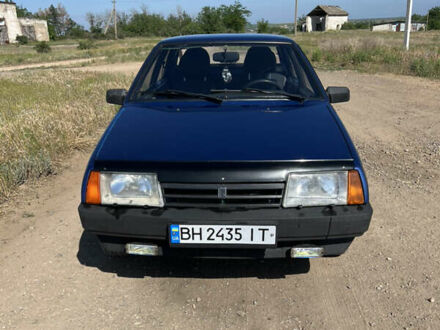 Синий ВАЗ 21099, объемом двигателя 1.6 л и пробегом 266 тыс. км за 2800 $, фото 1 на Automoto.ua
