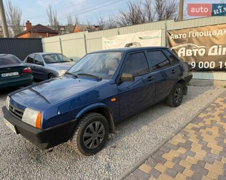 Синий ВАЗ 21099, объемом двигателя 1.6 л и пробегом 220 тыс. км за 2500 $, фото 1 на Automoto.ua