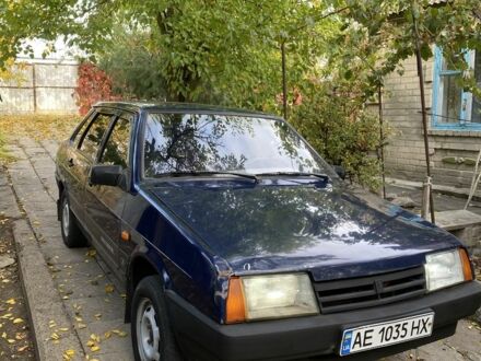 Синий ВАЗ 21099, объемом двигателя 1.6 л и пробегом 3 тыс. км за 1313 $, фото 1 на Automoto.ua