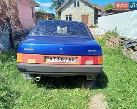Синий ВАЗ 21099, объемом двигателя 1.6 л и пробегом 168 тыс. км за 800 $, фото 1 на Automoto.ua