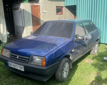 Синій ВАЗ 21099, об'ємом двигуна 1.6 л та пробігом 170 тис. км за 1700 $, фото 1 на Automoto.ua
