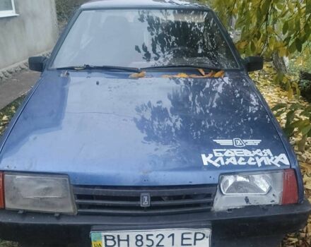 Синий ВАЗ 21099, объемом двигателя 1.5 л и пробегом 1 тыс. км за 357 $, фото 1 на Automoto.ua